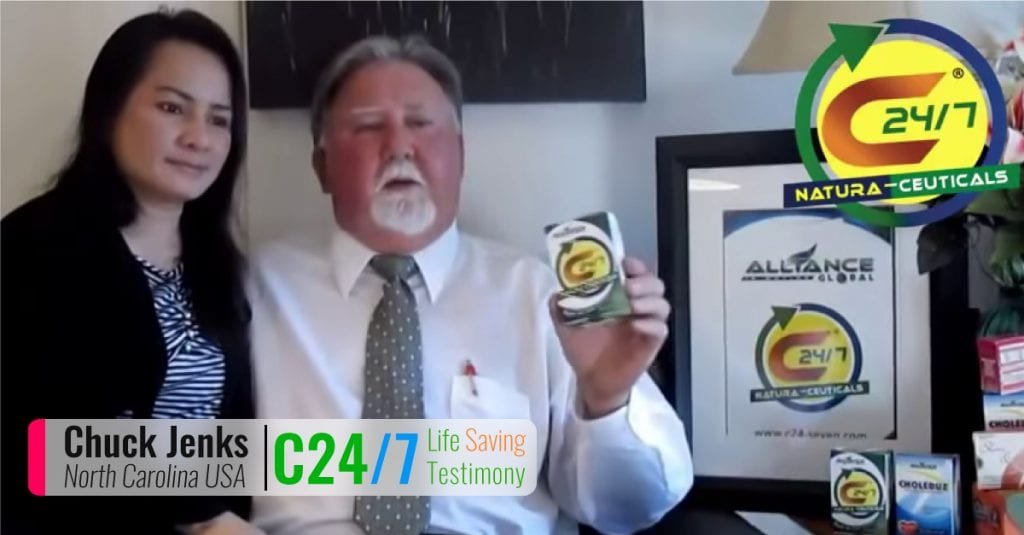 Chuck Jenks – C24/7 Life Saving Testimony