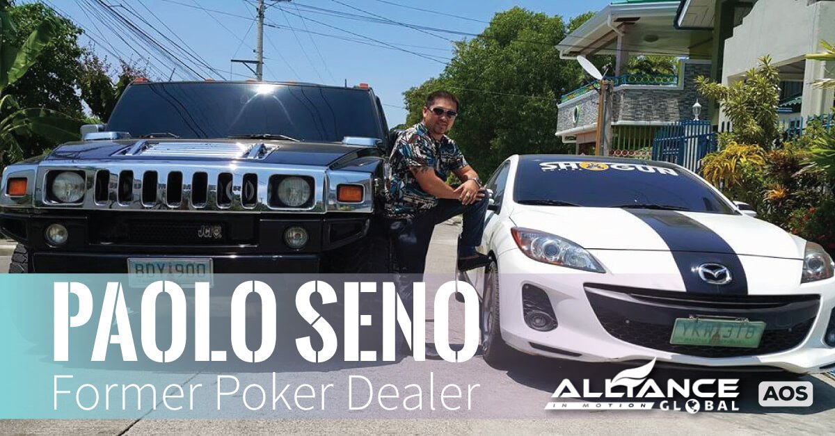 Paolo Seno Former Poker Dealer –  AIM Global Success Story